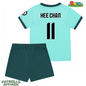Wolves Hee-chan Hwang #11 Bortaställ Barn 2025-26 Kortärmad (+ Korta byxor)
